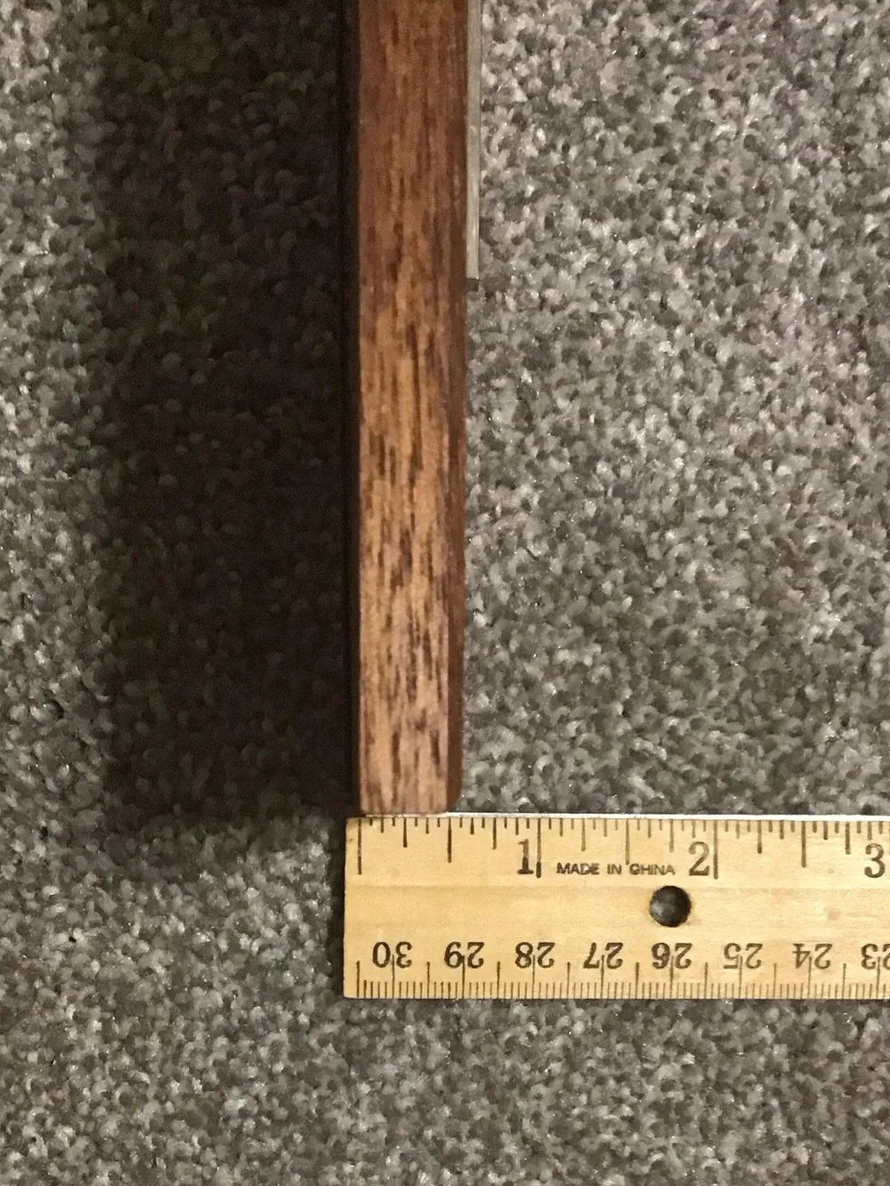 Vintage Walnut Wood 25th Wedding Anniversary wall decor